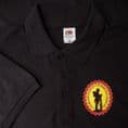 Remembrance Sunday Poppy Polo Shirt with wording 